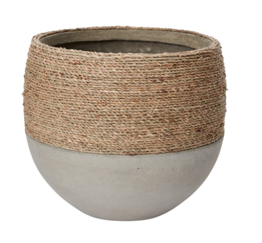 Natural Rope Boho Pot